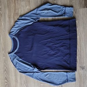 Lululemon Two Tone Long Sleeve Shirt
